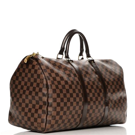 louis vuitton keepall bandouliere 50 prism|louis vuitton keepall 50 damier.